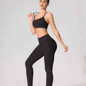 Pantalones de gimnasia acampanados para mujer Ruxi pe957