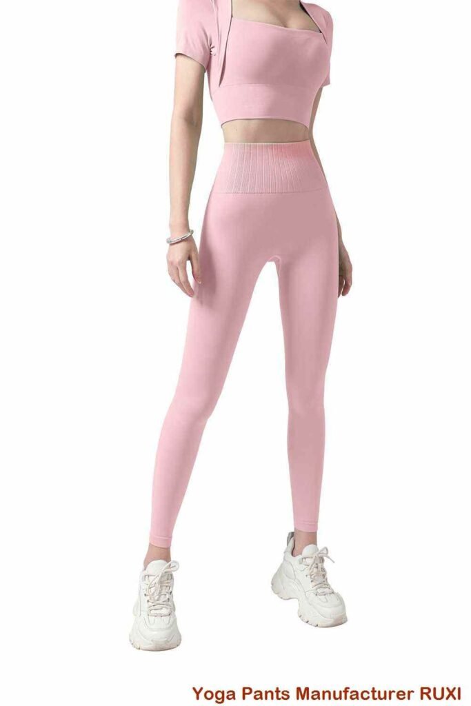 Leggings acampanados con forro polar para mujer Ruxi pe184