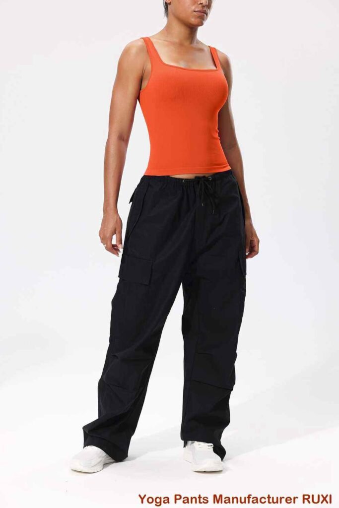 Leggings acampanados grises Ruxi pe3632