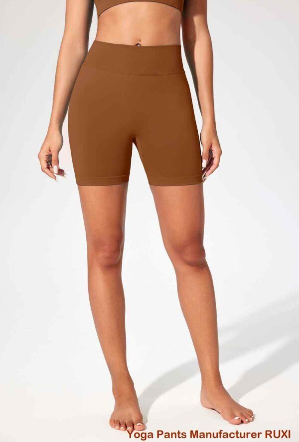 Leggings de entrenamiento de color naranja Ruxi pe458