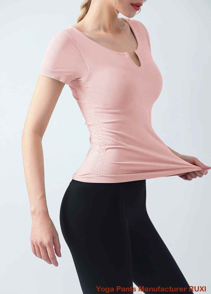 Pantalones de yoga altos con bolsillos para mujer Ruxi