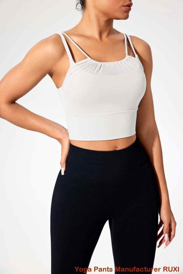 Leggings deportivos negros con bolsillos Ruxi pe392