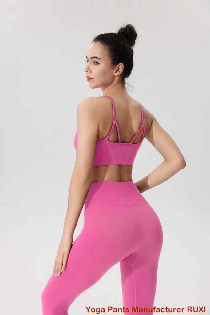 Leggings de cintura alta sin costuras para el gimnasio