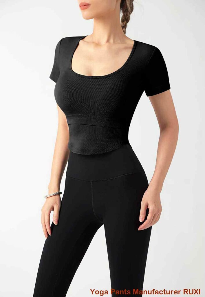 pantalones cortos deportivos de talle medio Ruxi pe3023