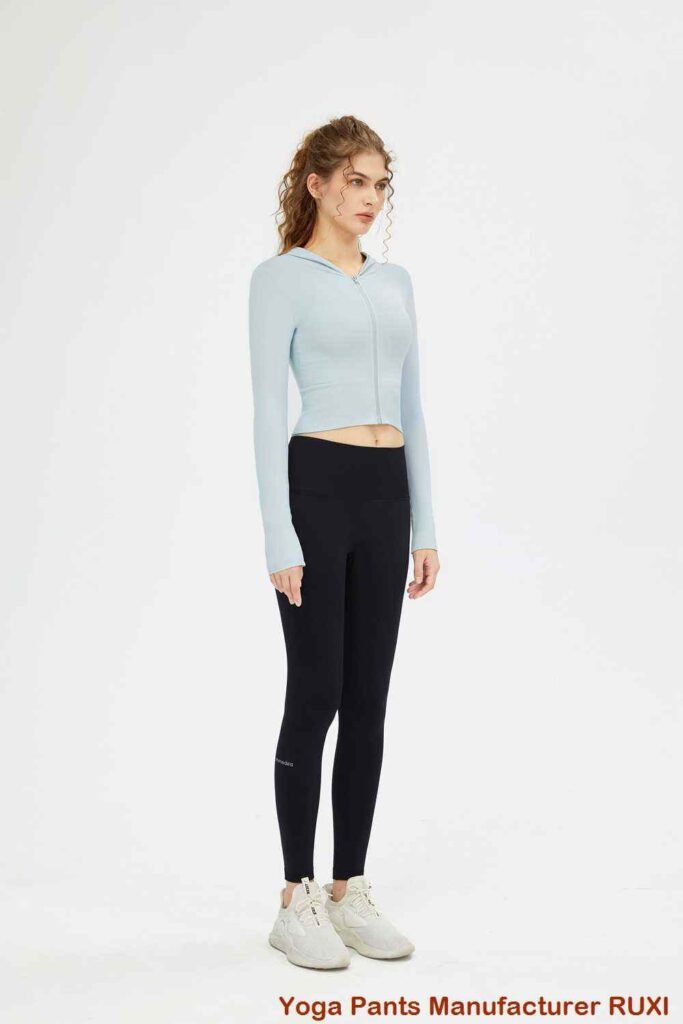 Top de yoga de cuello alto Ruxi pe645